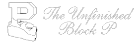The Unfinished Block P (logo)